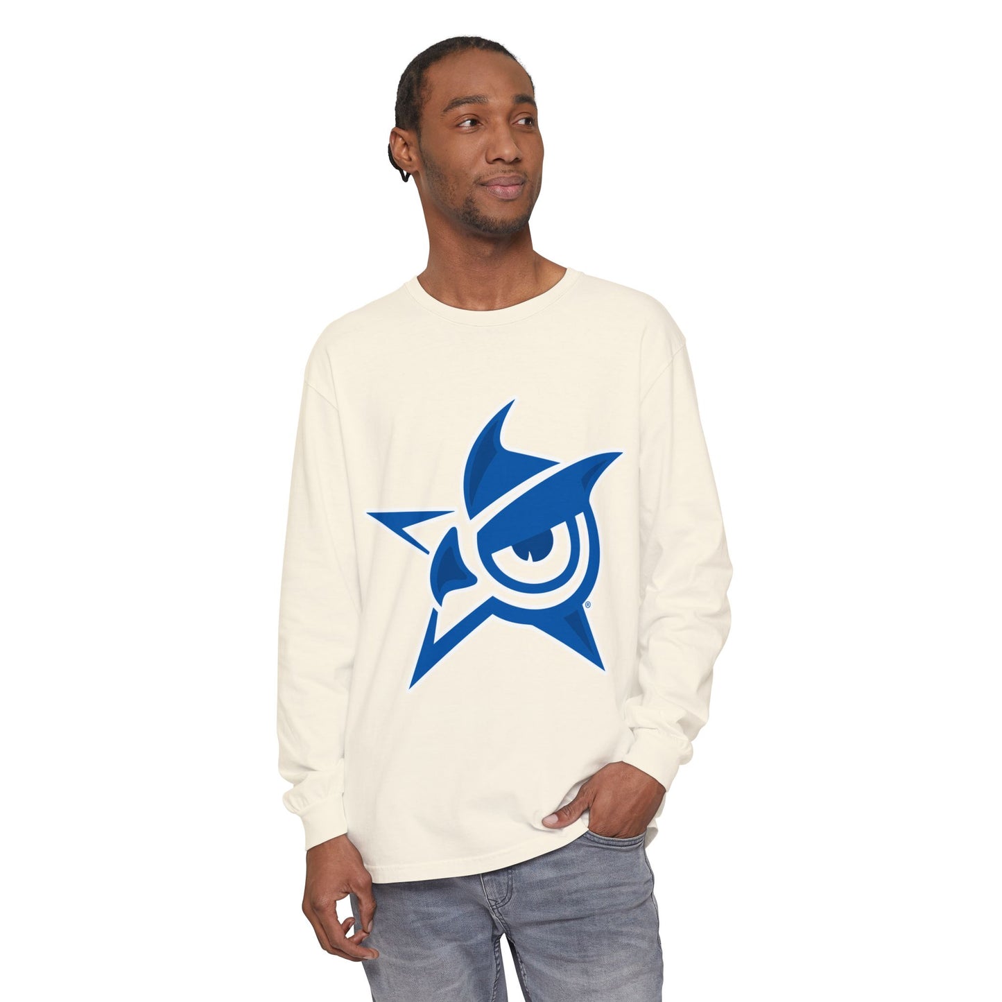 Garment-Dyed Long Sleeve Tee
