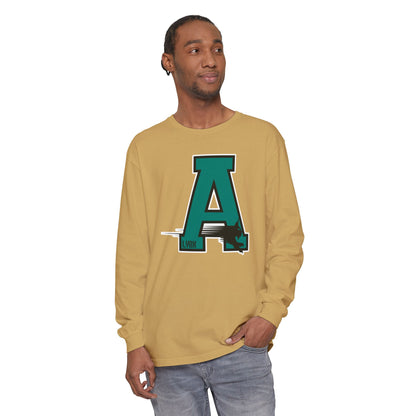 Garment-Dyed Long Sleeve Tee