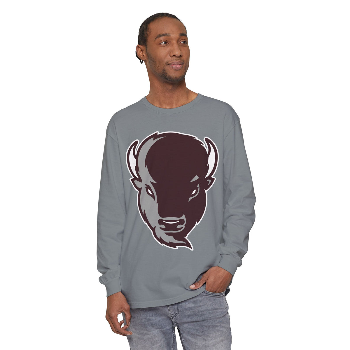 Garment-Dyed Long Sleeve Tee