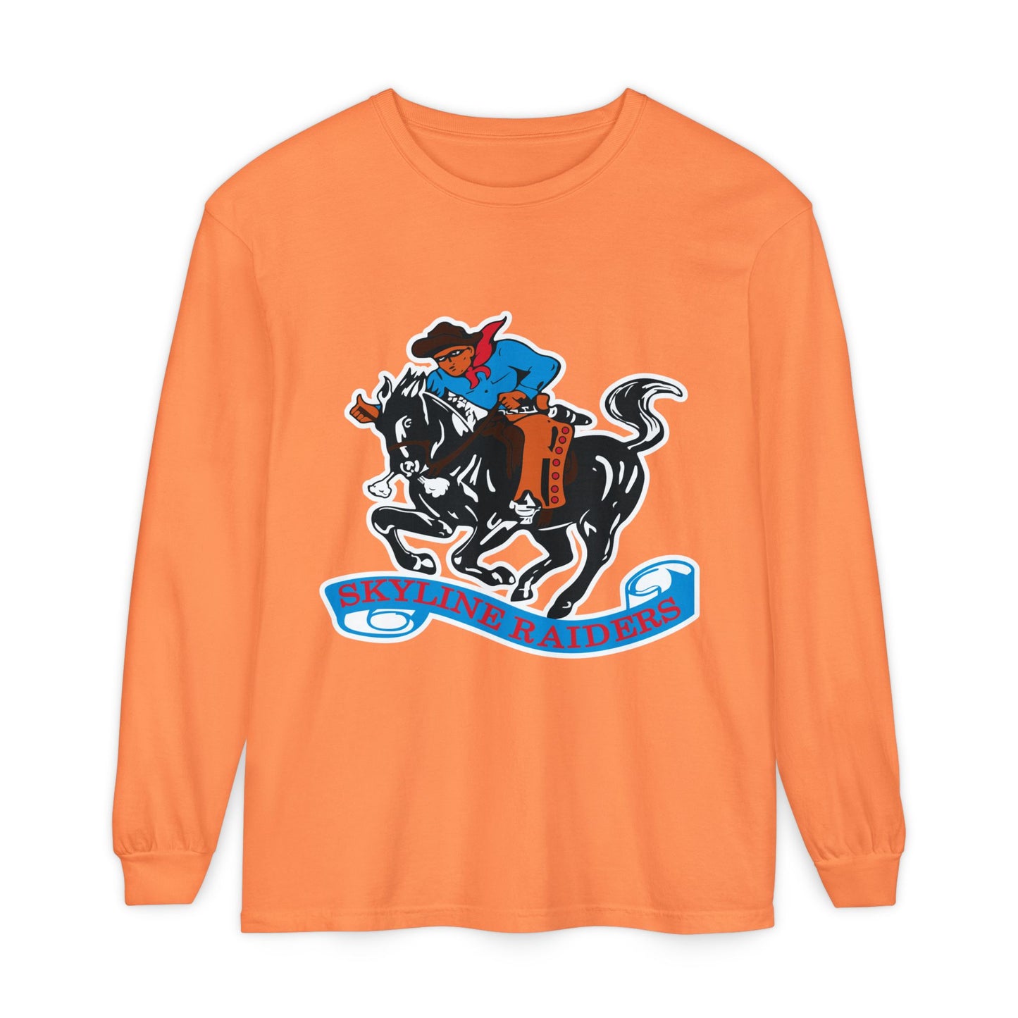 Garment-Dyed Long Sleeve Tee