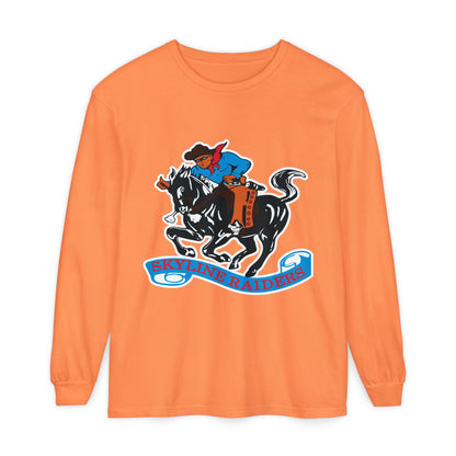 Garment-Dyed Long Sleeve Tee