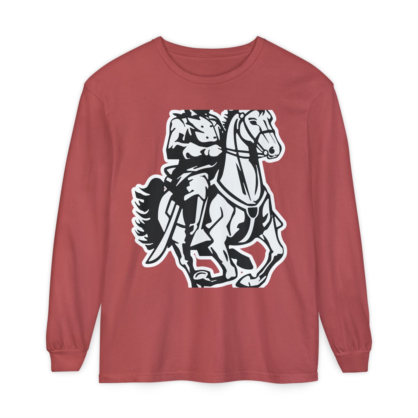 Garment-Dyed Long Sleeve Tee
