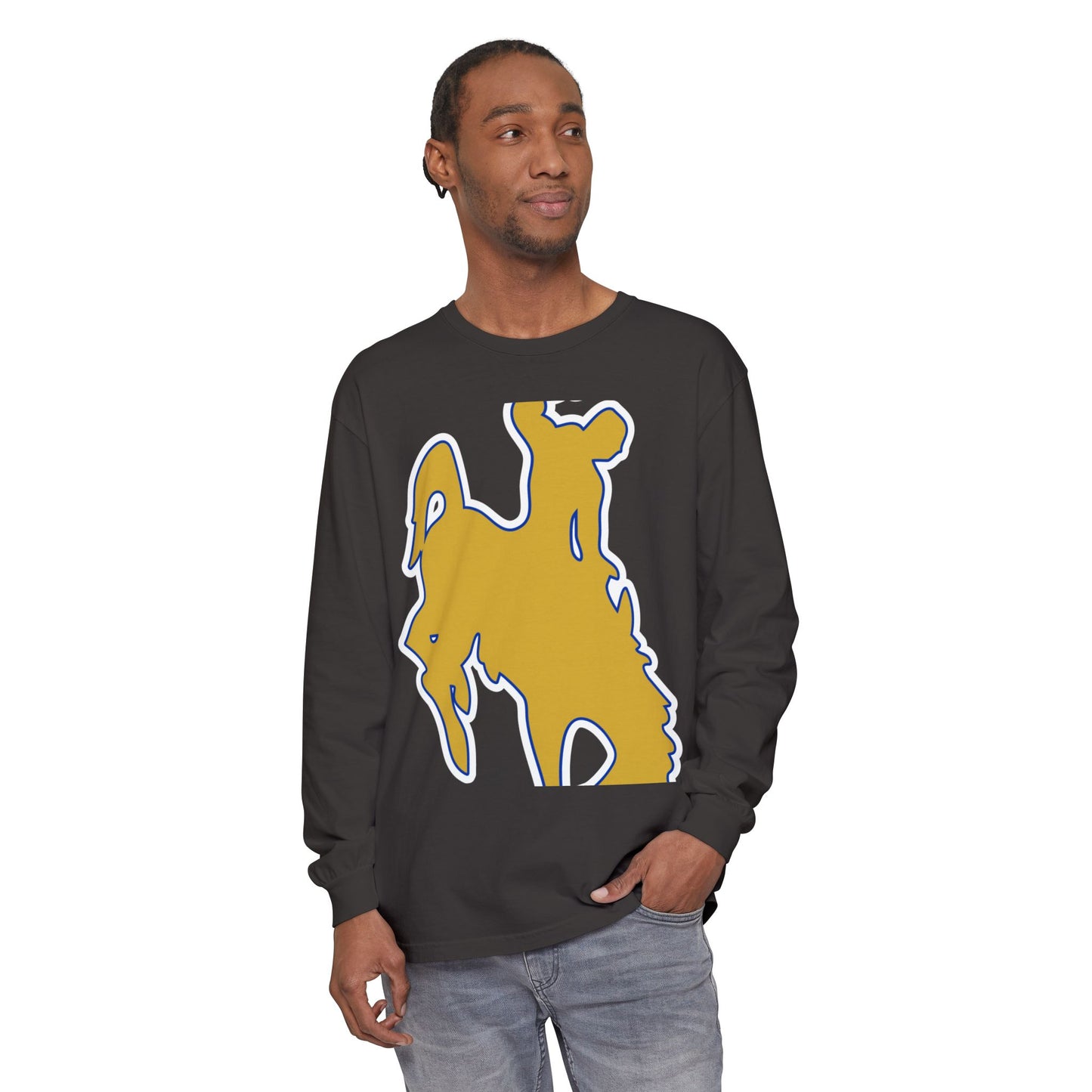 Garment-Dyed Long Sleeve Tee