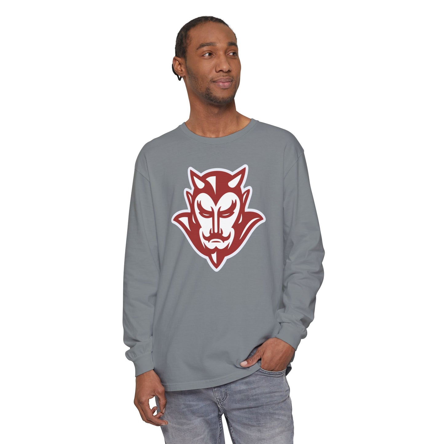 Garment-Dyed Long Sleeve Tee