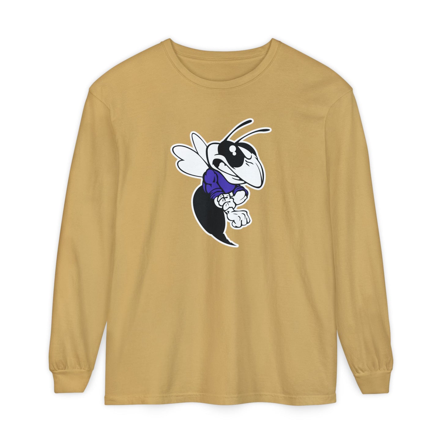 Garment-Dyed Long Sleeve Tee