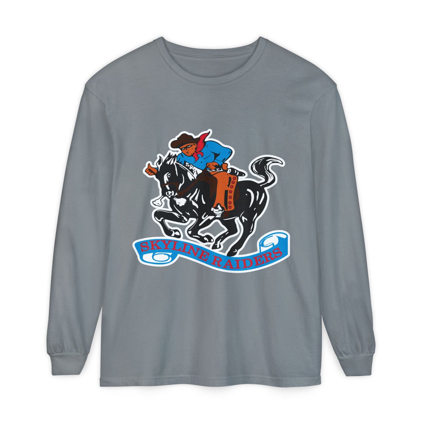 Garment-Dyed Long Sleeve Tee