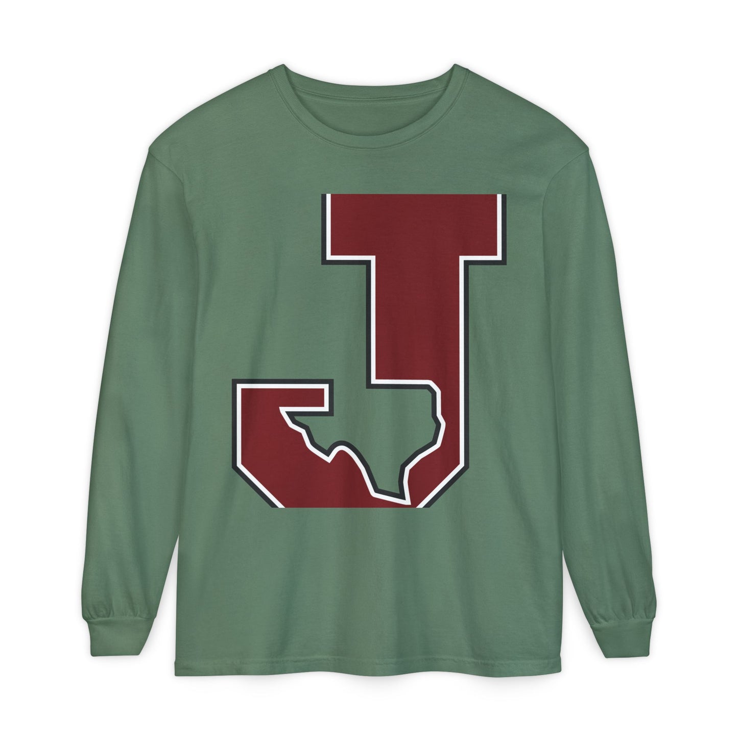 Garment-Dyed Long Sleeve Tee