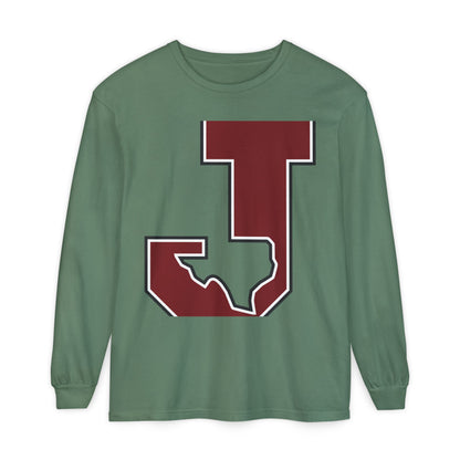 Garment-Dyed Long Sleeve Tee