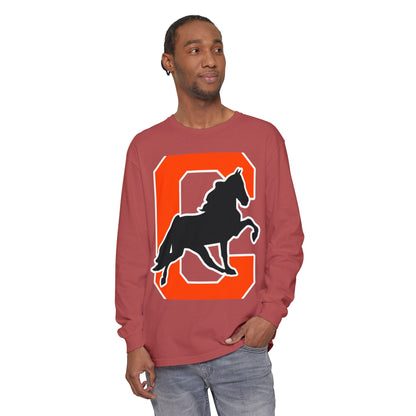 Garment-Dyed Long Sleeve Tee