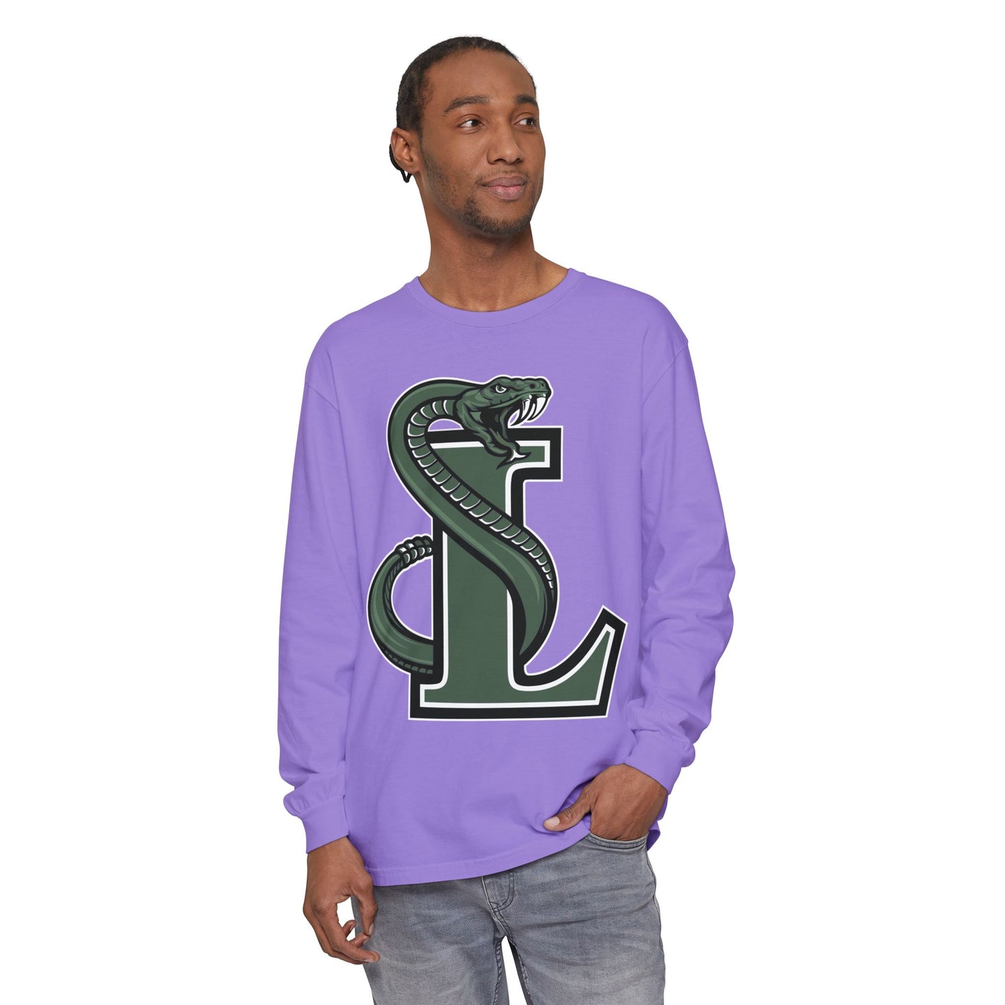 Garment-Dyed Long Sleeve Tee