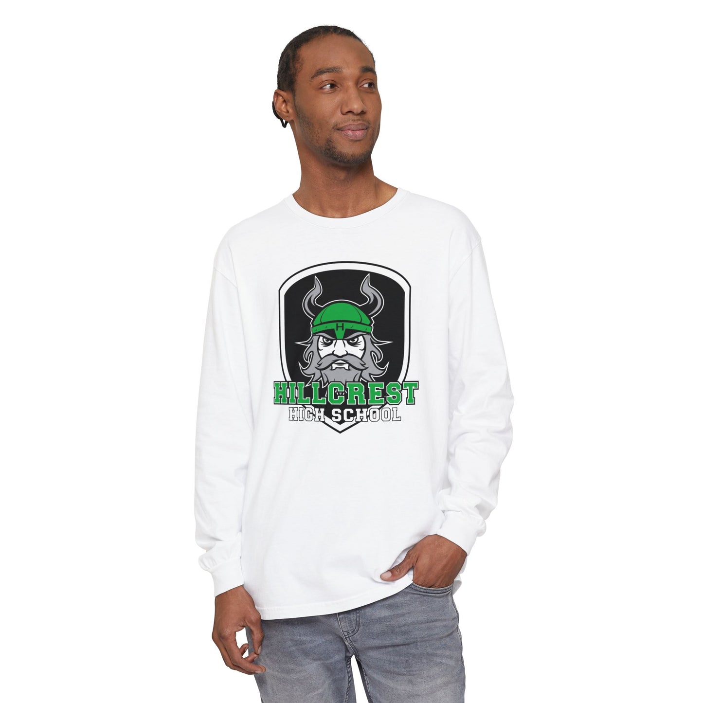 Garment-Dyed Long Sleeve Tee