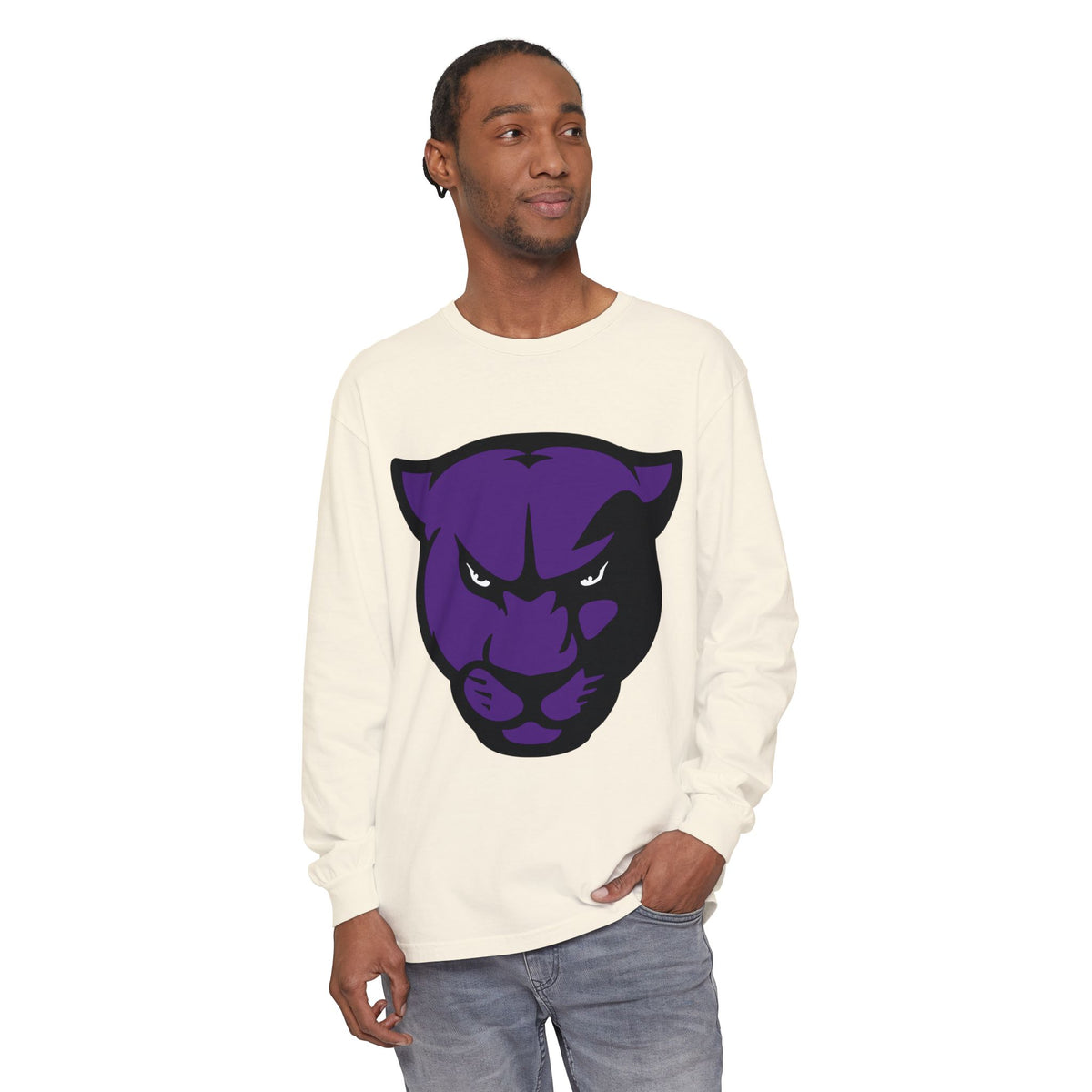 Garment-Dyed Long Sleeve Tee