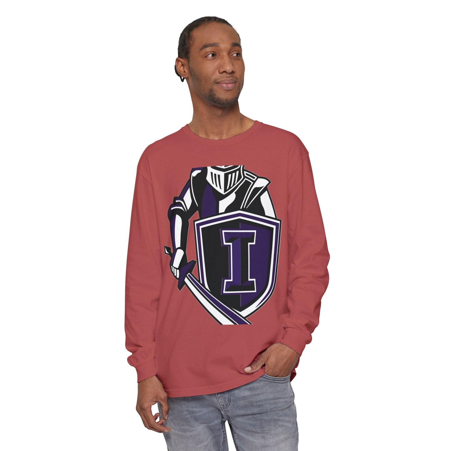Garment-Dyed Long Sleeve Tee
