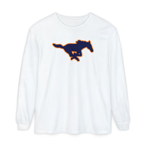 Garment-Dyed Long Sleeve Tee