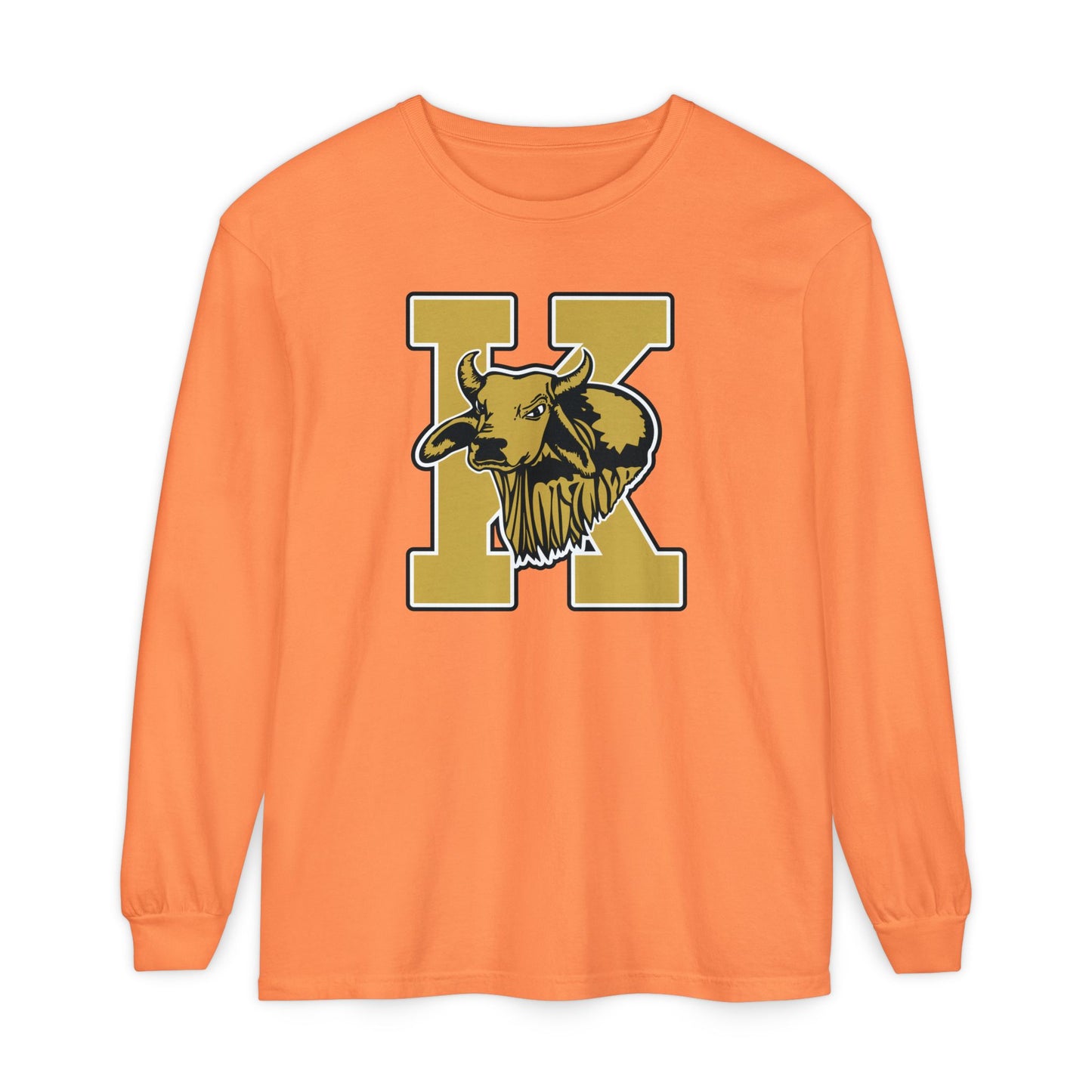 Garment-Dyed Long Sleeve Tee