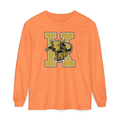 Garment-Dyed Long Sleeve Tee