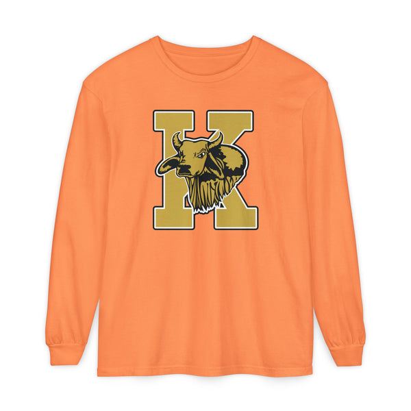 Garment-Dyed Long Sleeve Tee