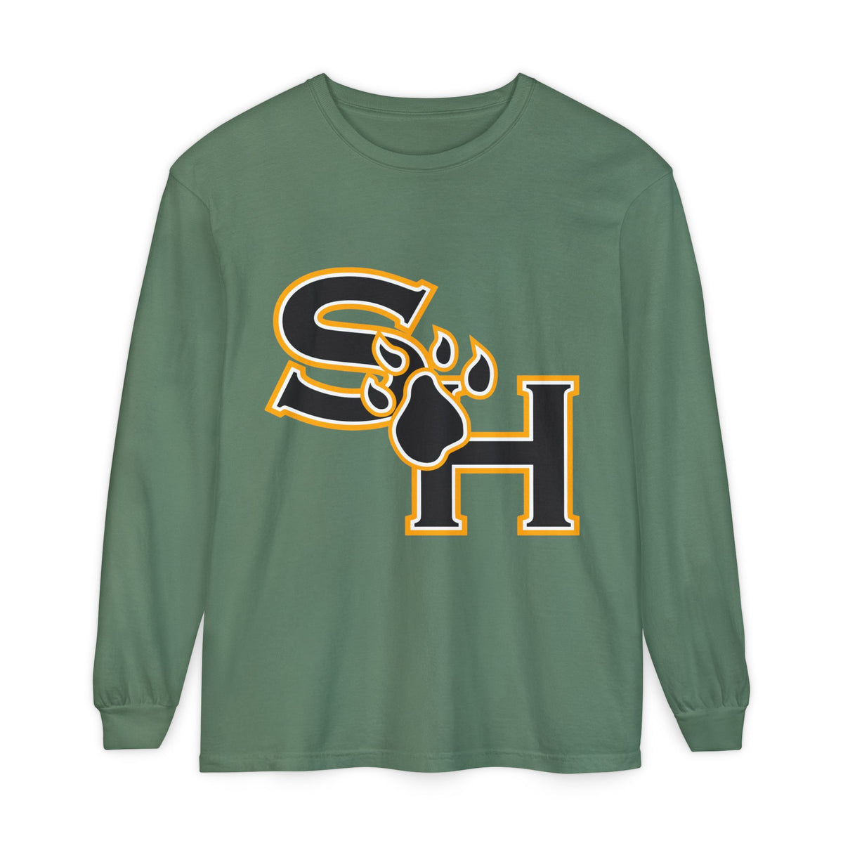 Garment-Dyed Long Sleeve Tee