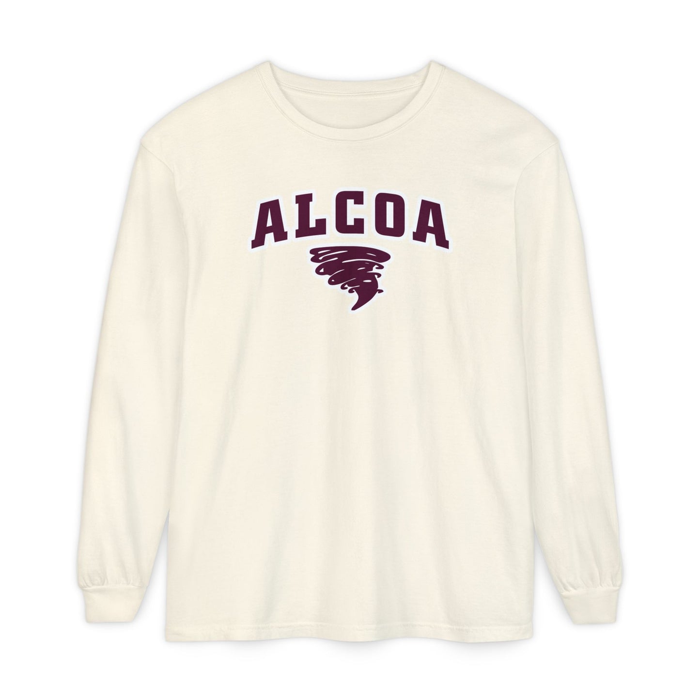 Garment-Dyed Long Sleeve Tee