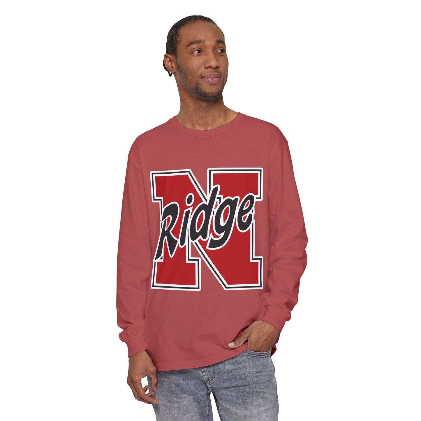 Garment-Dyed Long Sleeve Tee