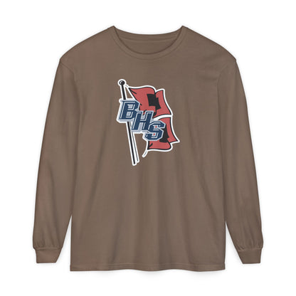 Garment-Dyed Long Sleeve Tee