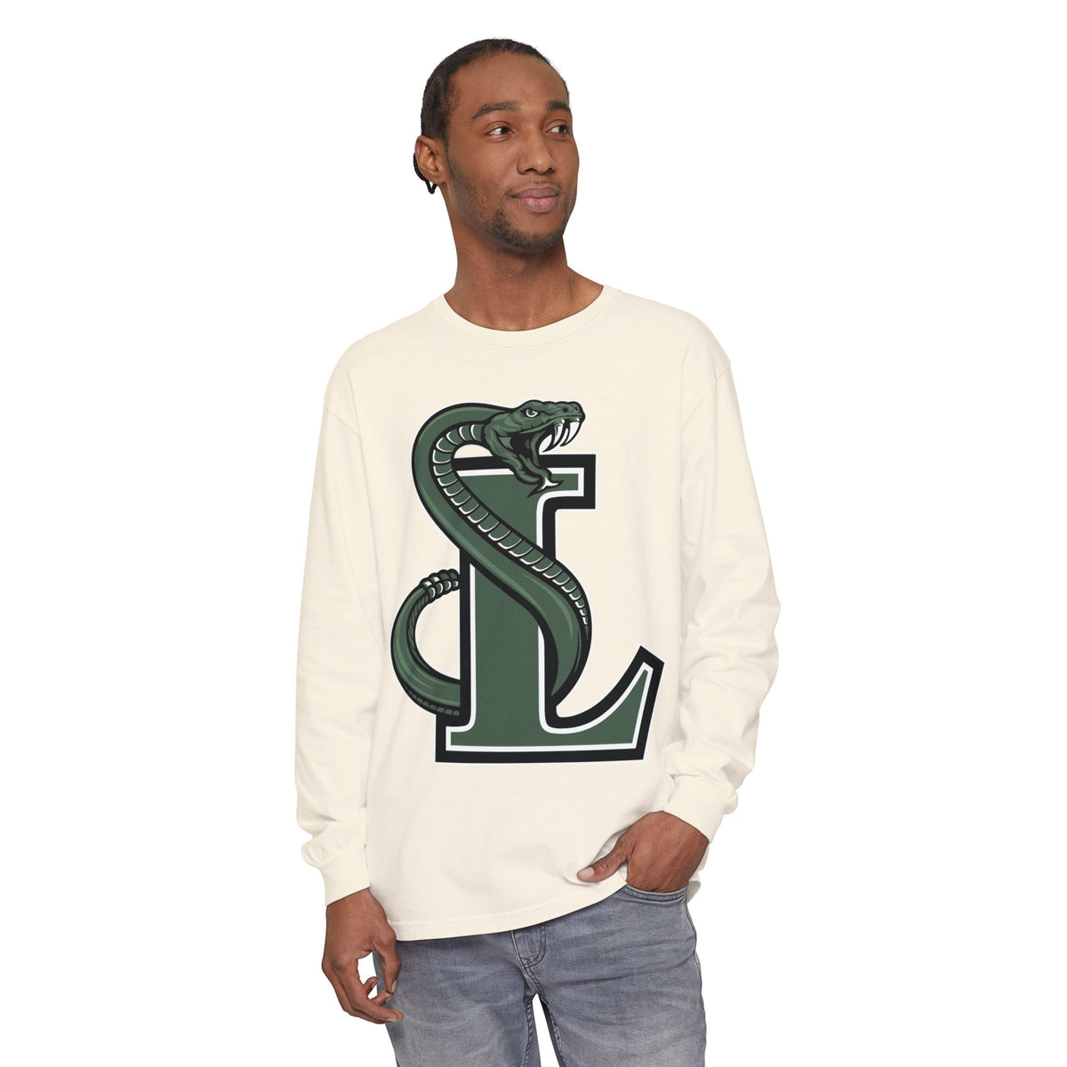 Garment-Dyed Long Sleeve Tee
