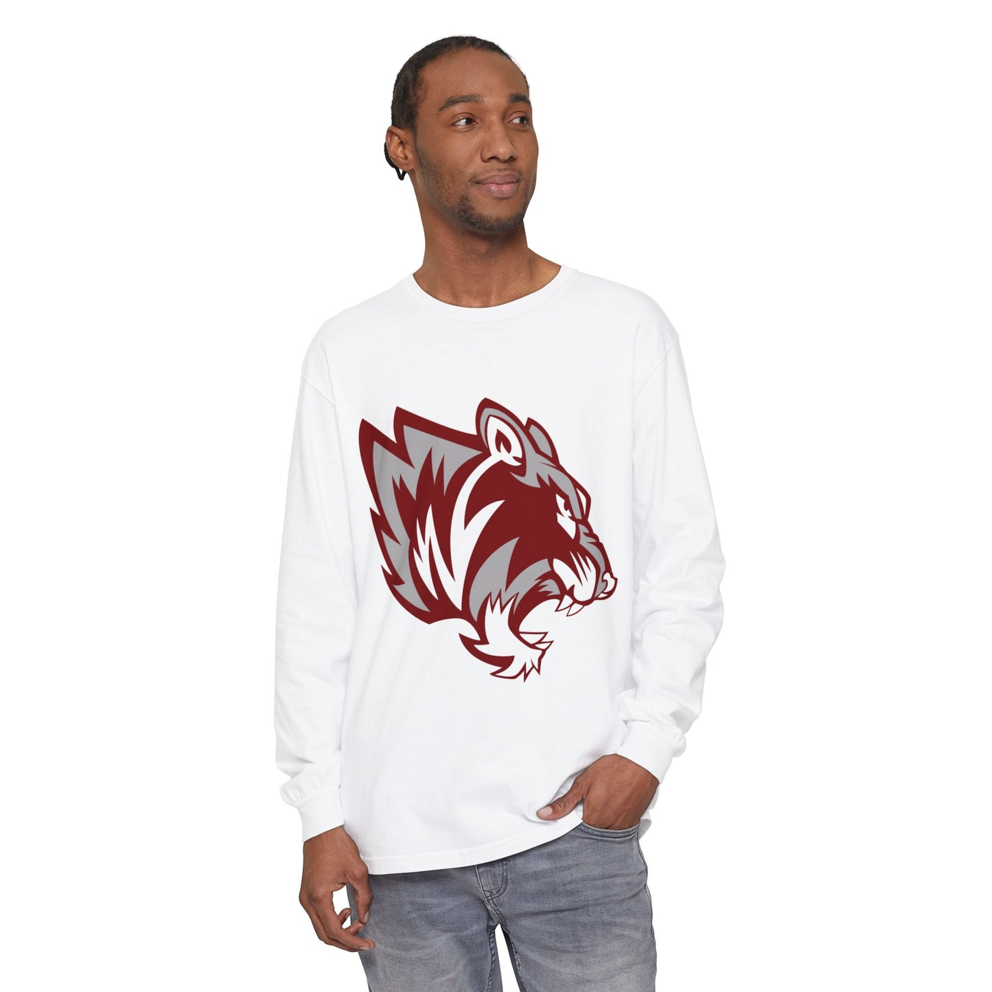 Garment-Dyed Long Sleeve Tee