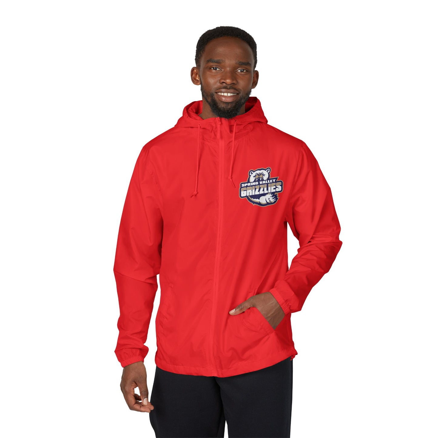 Full-Zip Windbreaker Jacket