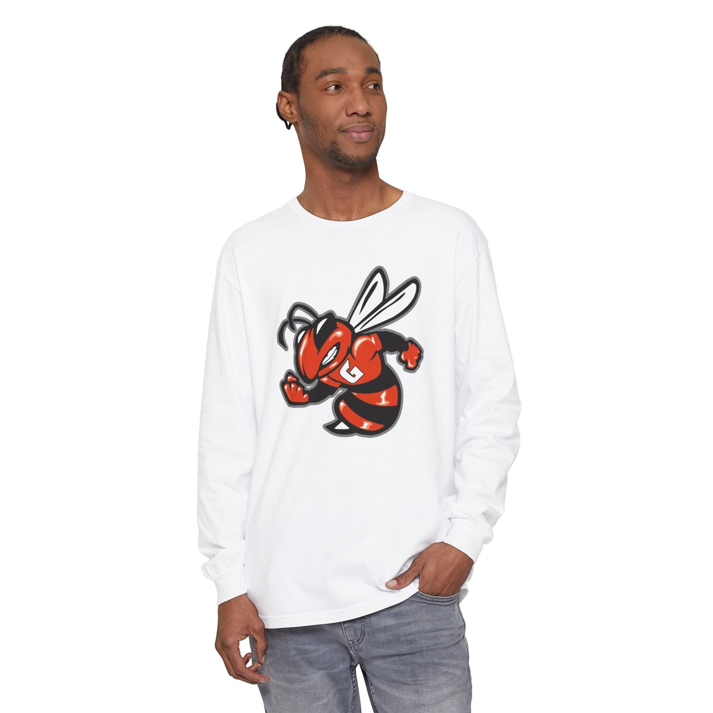 Garment-Dyed Long Sleeve Tee
