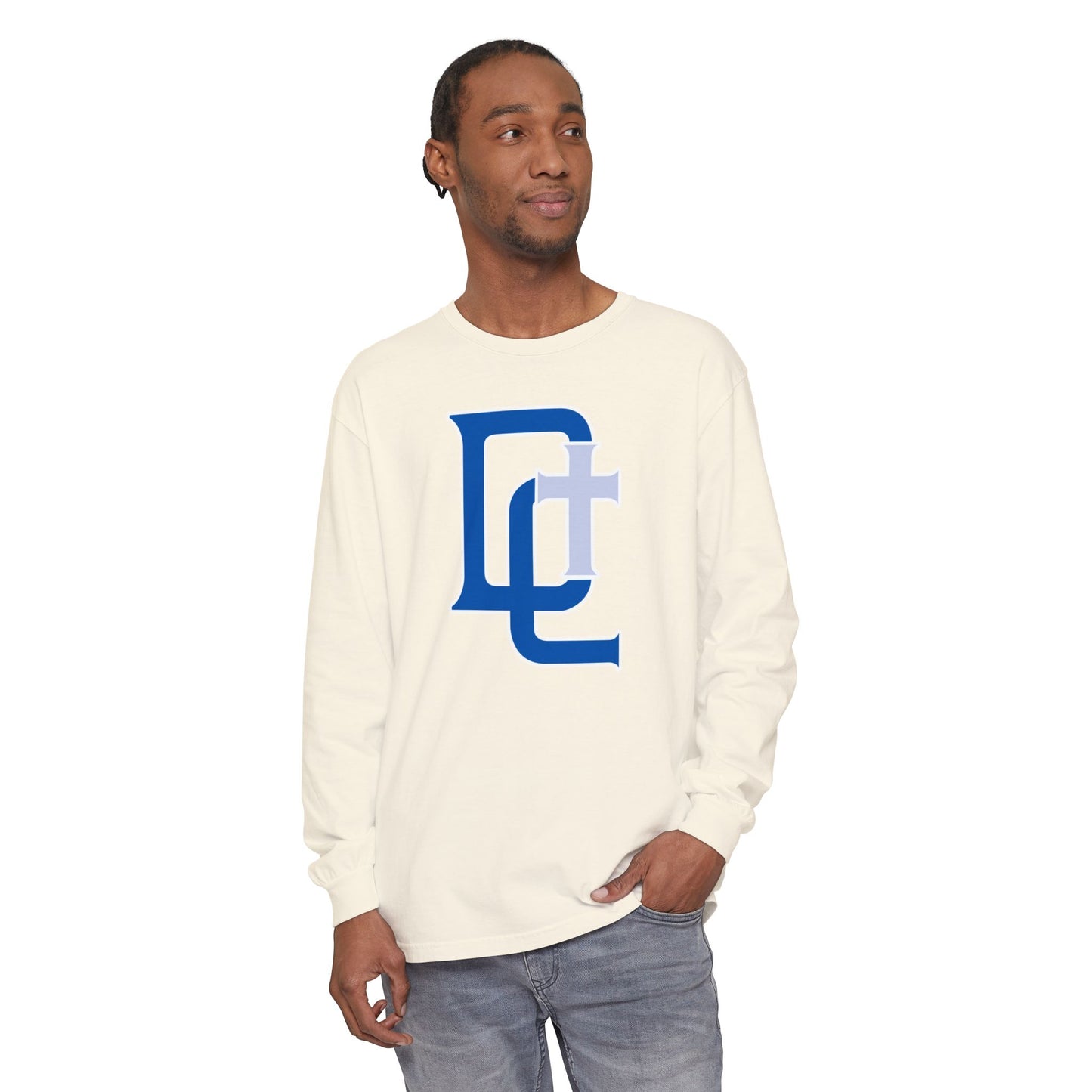 Garment-Dyed Long Sleeve Tee