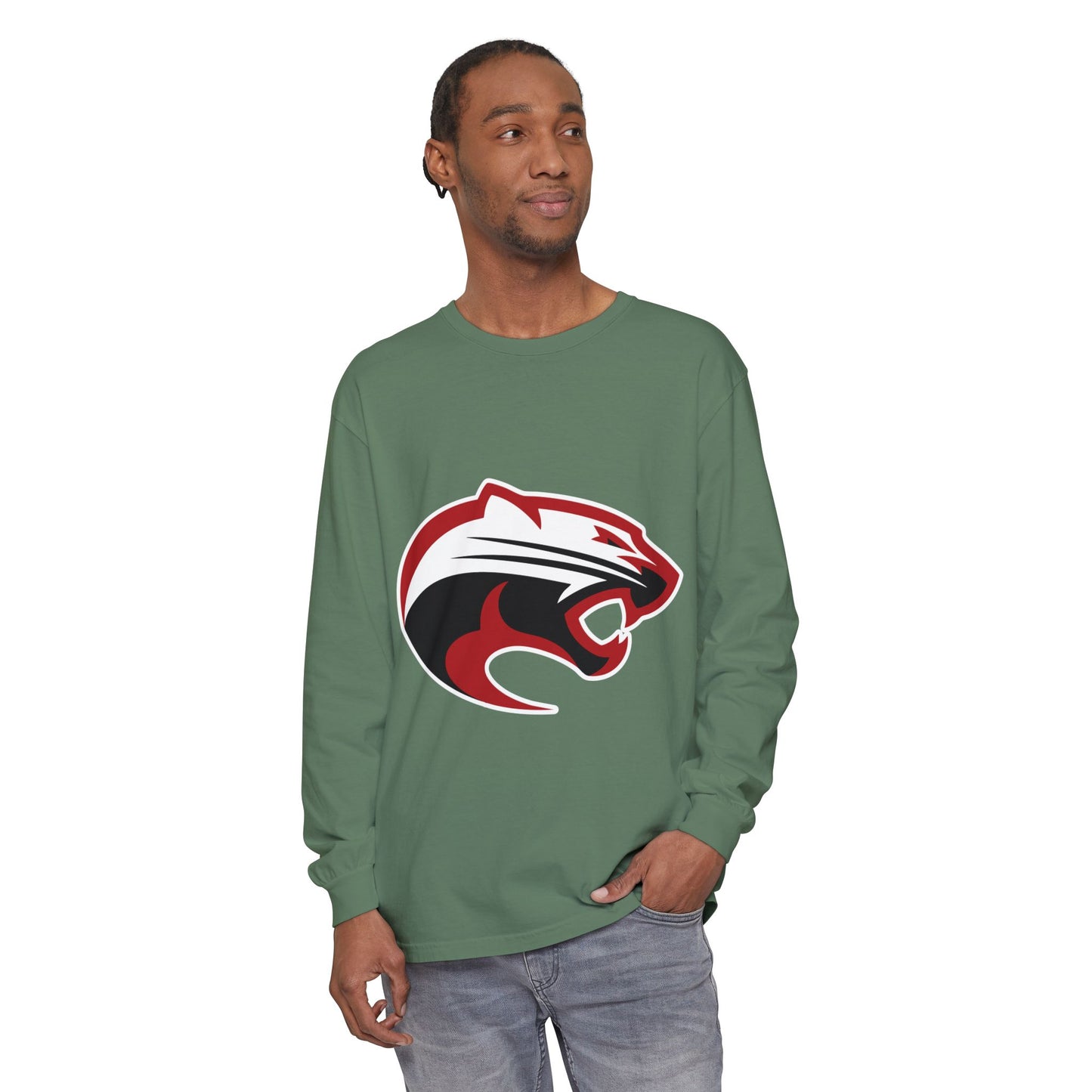Garment-Dyed Long Sleeve Tee