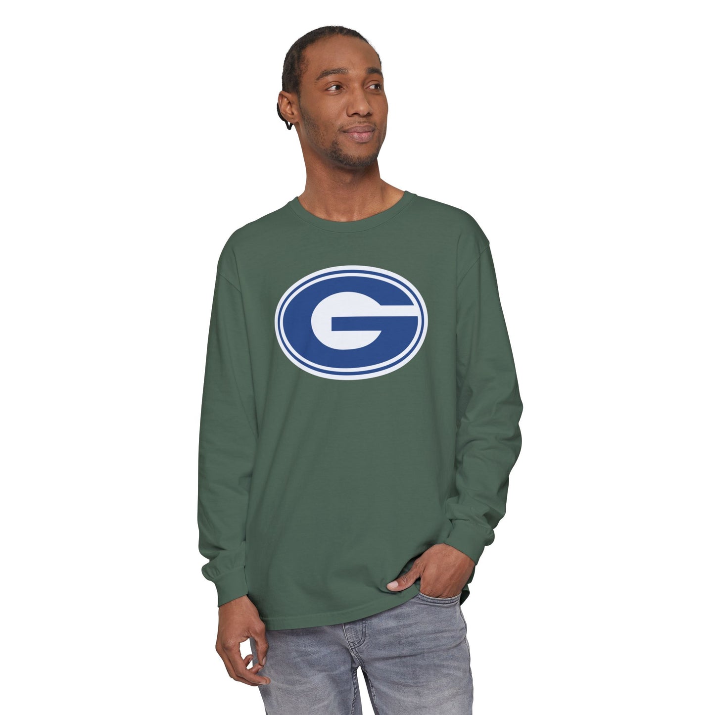 Garment-Dyed Long Sleeve Tee