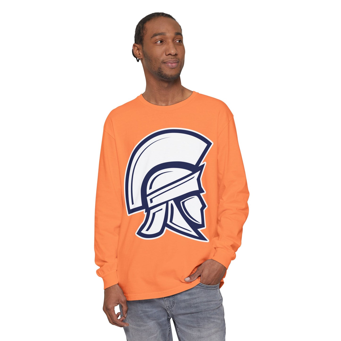 Garment-Dyed Long Sleeve Tee