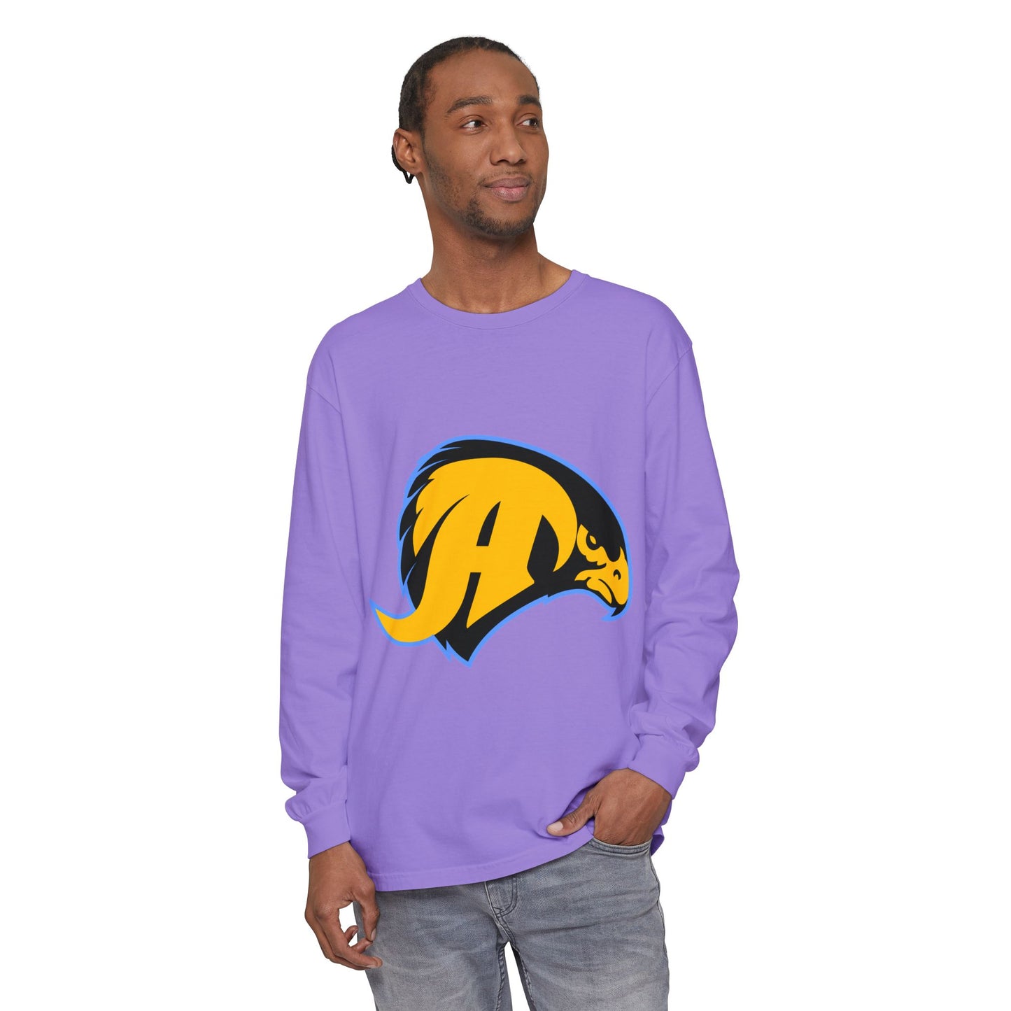 Garment-Dyed Long Sleeve Tee