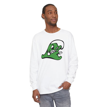 Garment-Dyed Long Sleeve Tee
