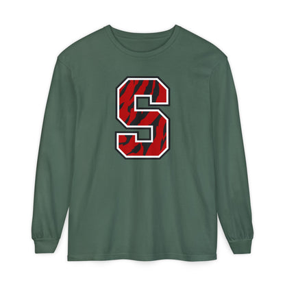 Garment-Dyed Long Sleeve Tee