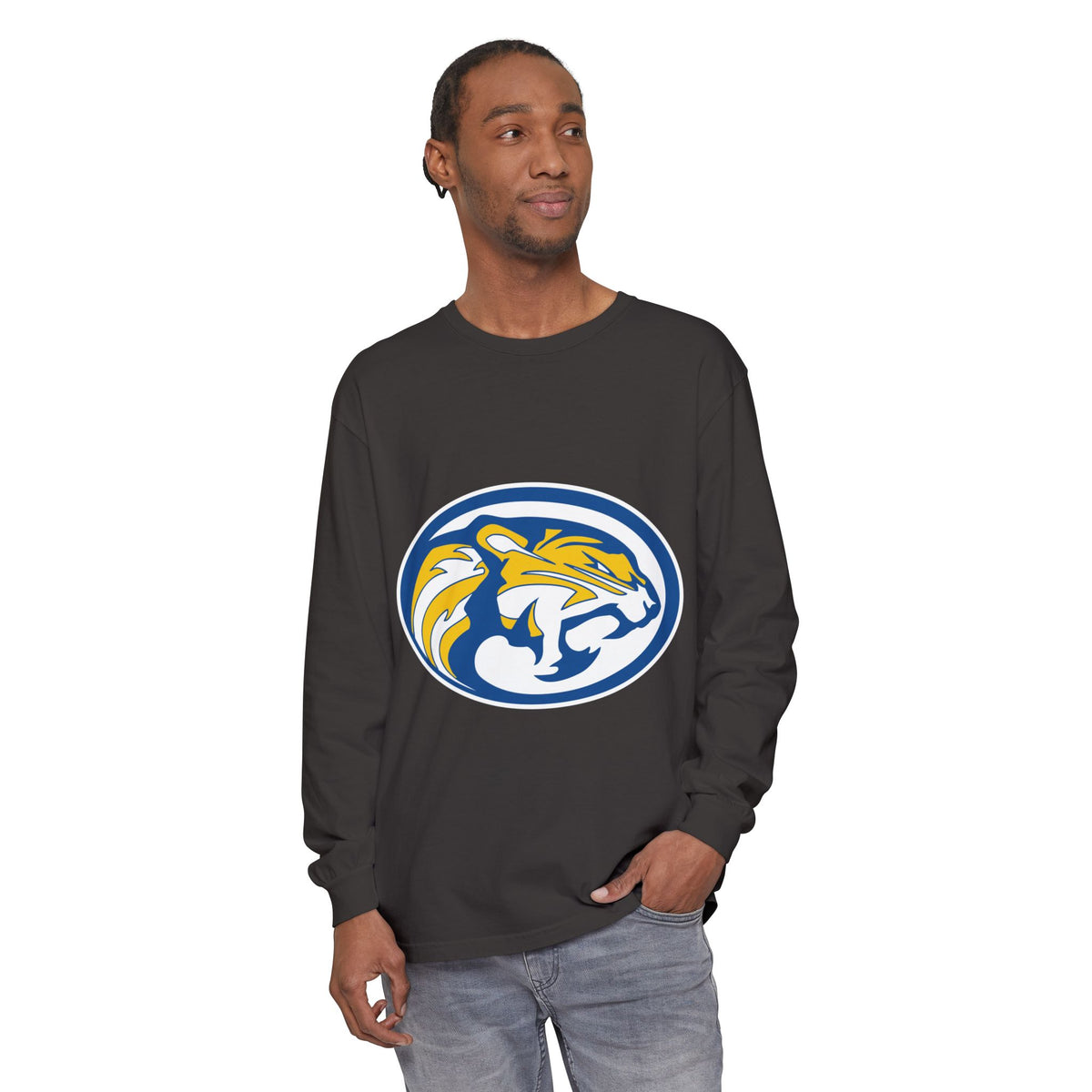 Garment-Dyed Long Sleeve Tee
