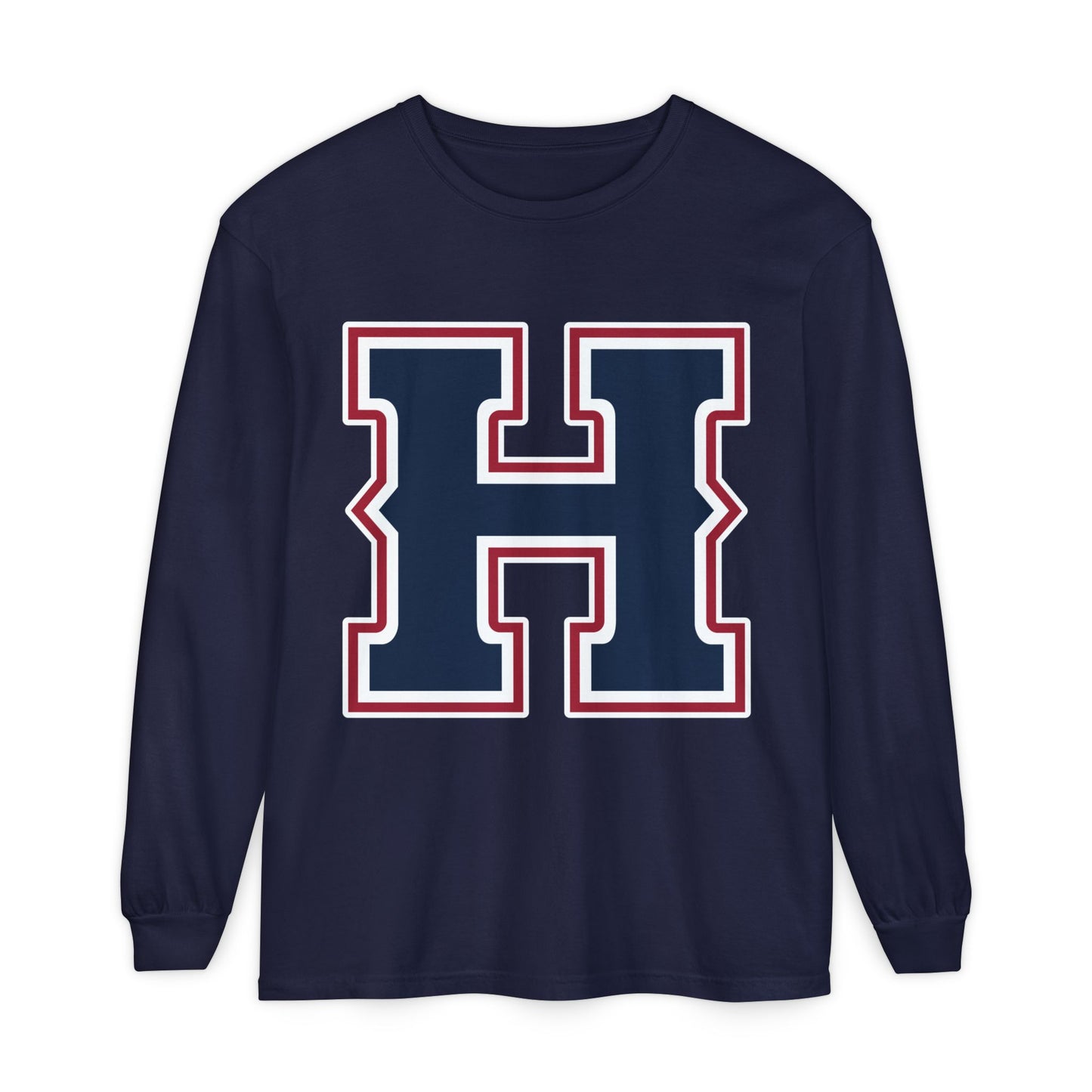 Garment-Dyed Long Sleeve Tee