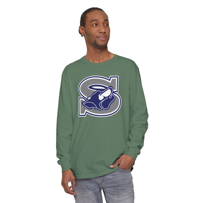 Garment-Dyed Long Sleeve Tee