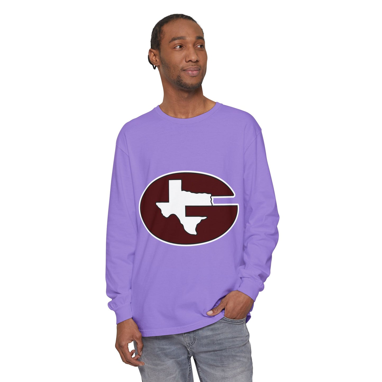 Garment-Dyed Long Sleeve Tee