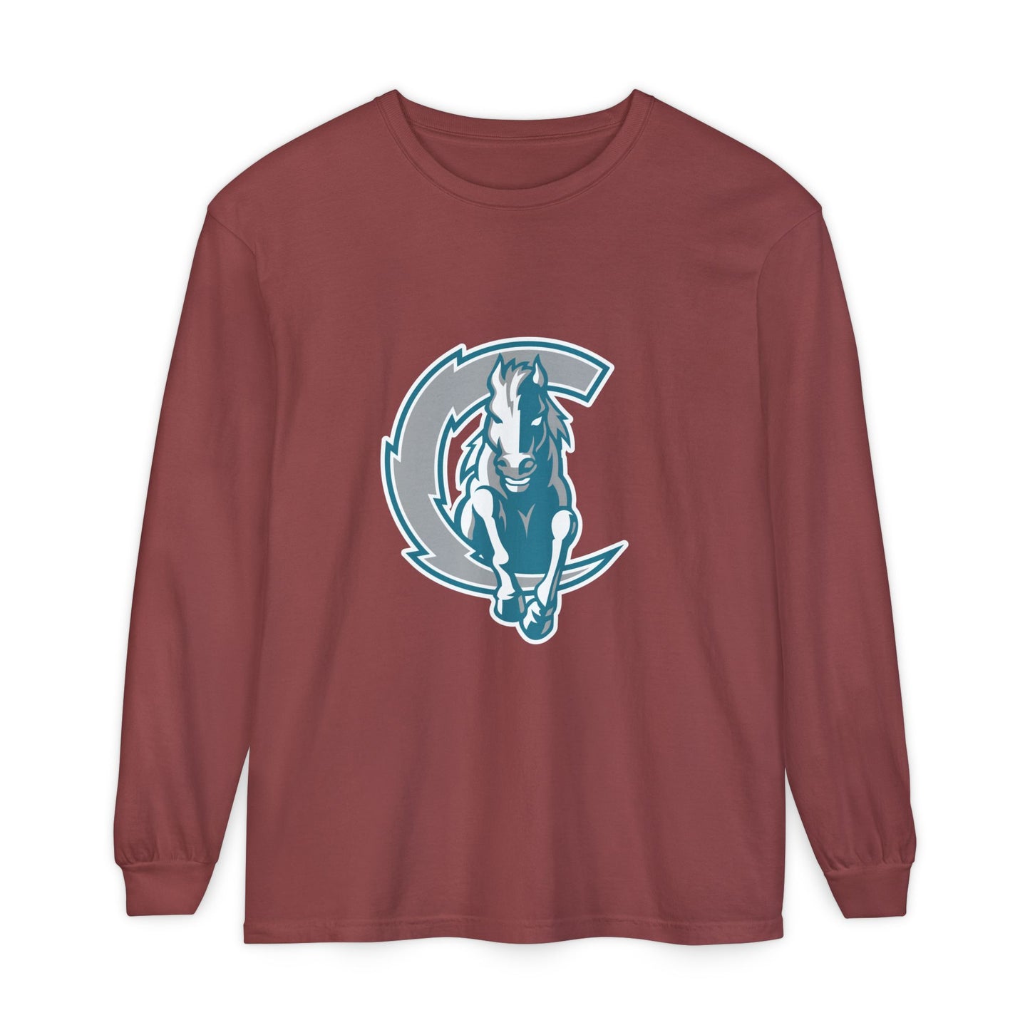 Garment-Dyed Long Sleeve Tee