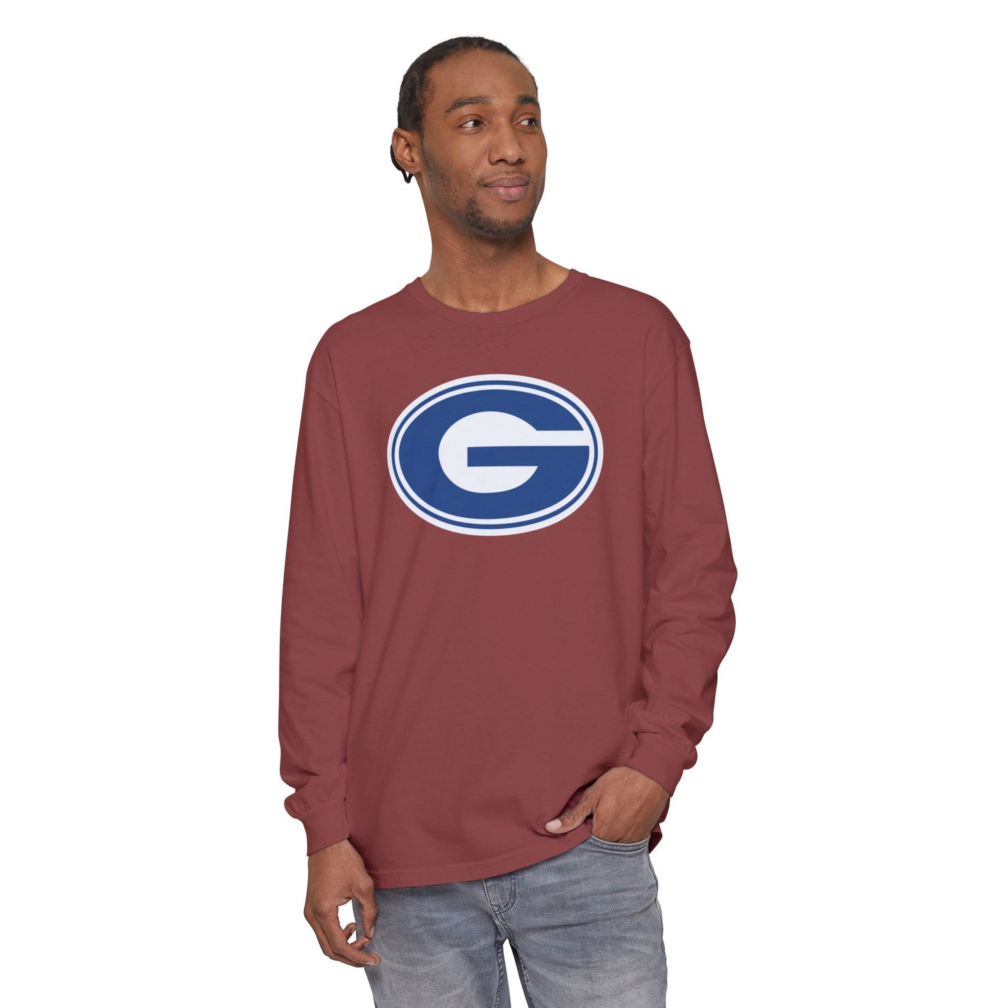 Garment-Dyed Long Sleeve Tee