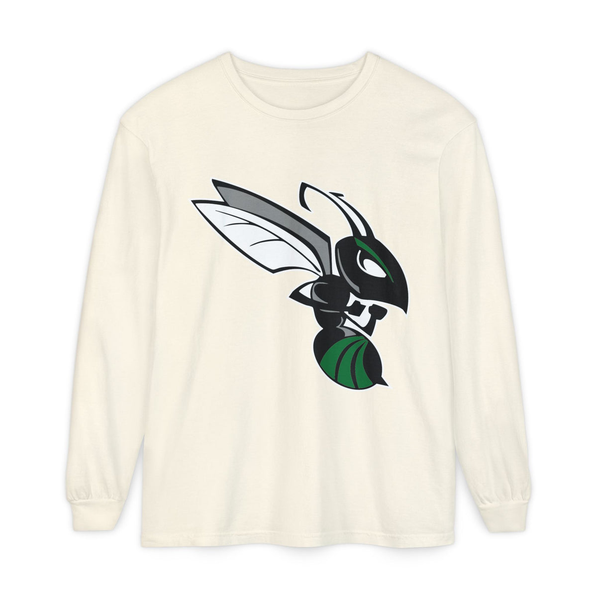 Garment-Dyed Long Sleeve Tee