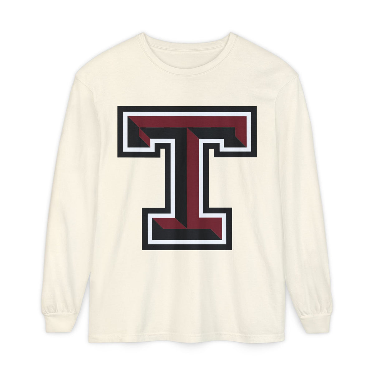 Garment-Dyed Long Sleeve Tee