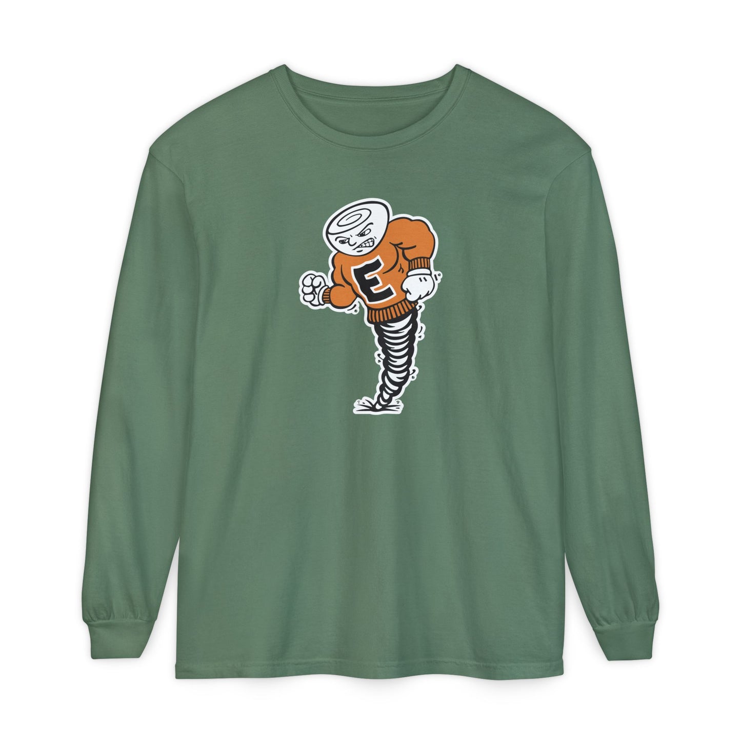 Garment-Dyed Long Sleeve Tee