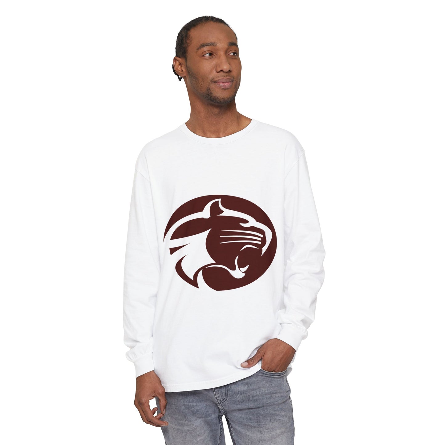 Garment-Dyed Long Sleeve Tee