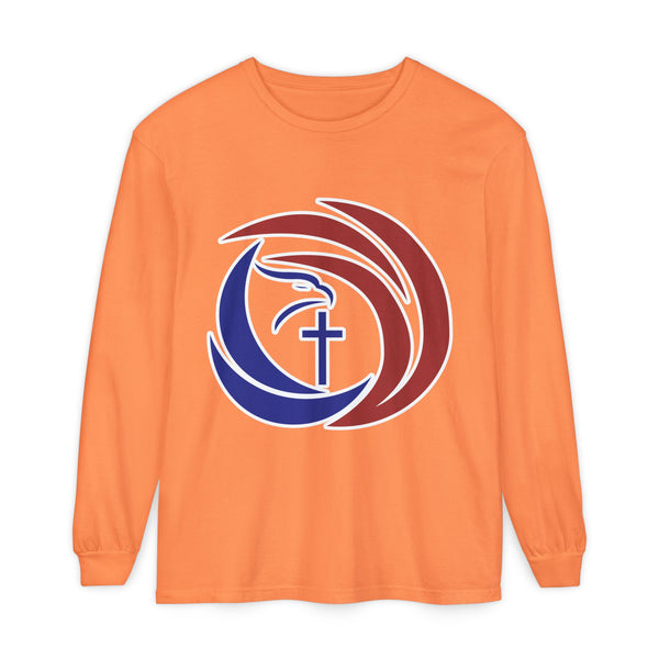 Garment-Dyed Long Sleeve Tee