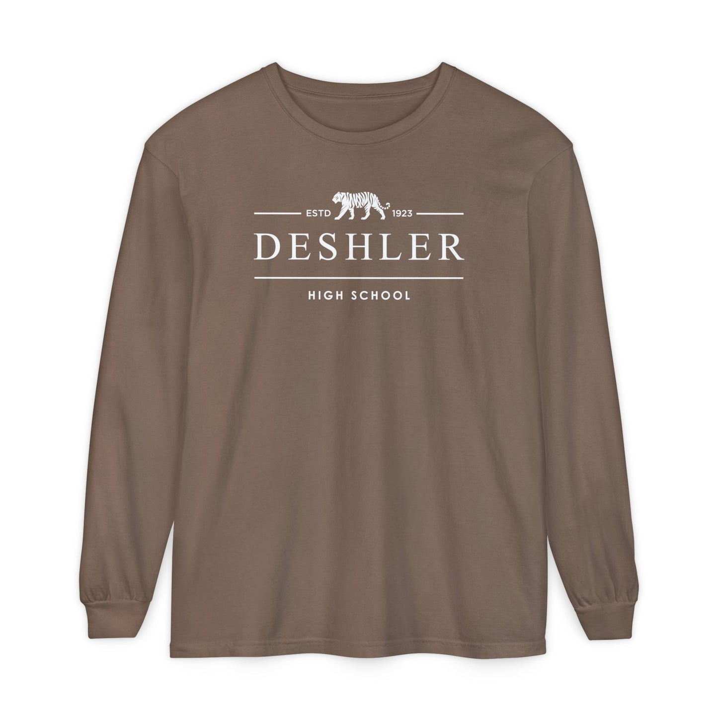 Garment-Dyed Long Sleeve Tee