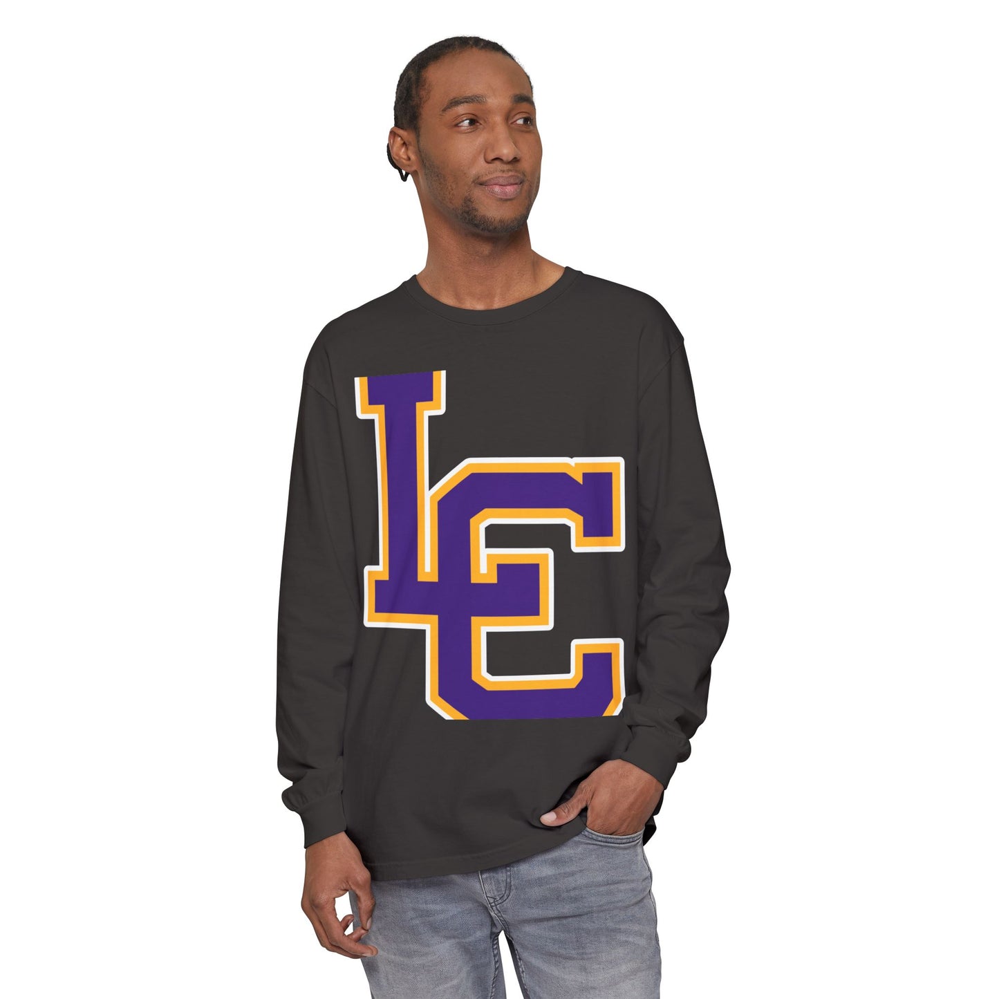 Garment-Dyed Long Sleeve Tee