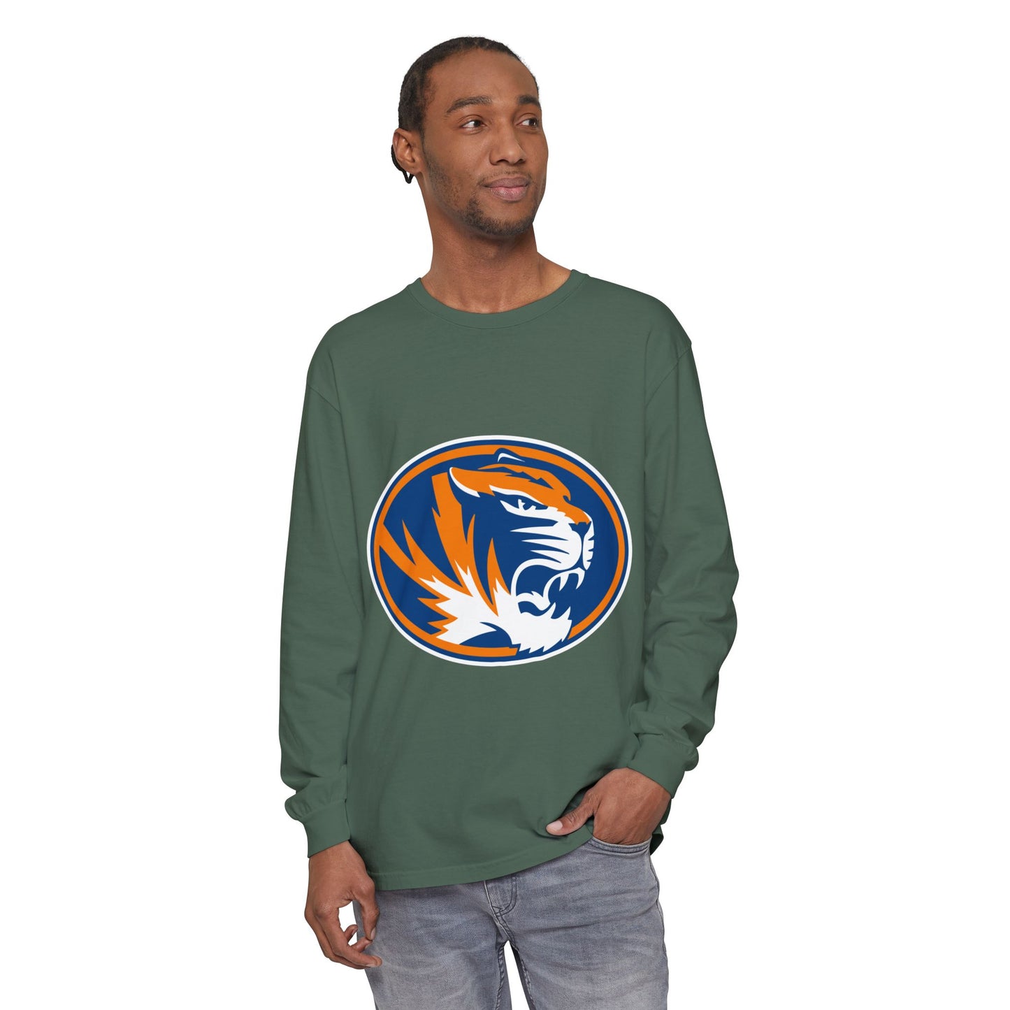 Garment-Dyed Long Sleeve Tee